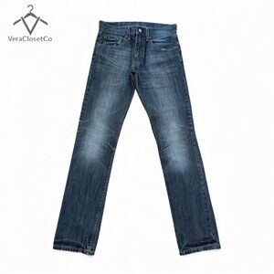 Levi’s 504 Straight Leg Jeans Dark Wash W32 L34